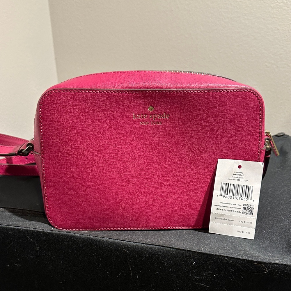 Kate Spade Vibrant Pink Crossbody Bag